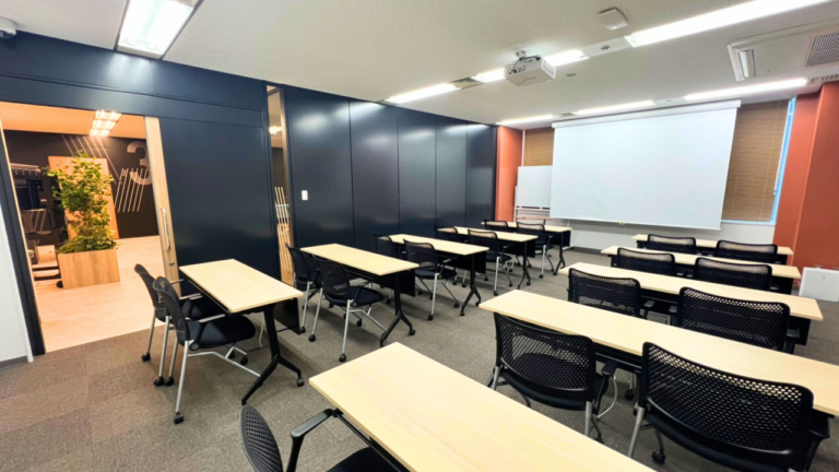 研修に使用するセミナールーム